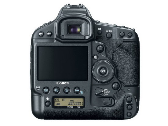 Canon EOS-1D X. Вид сзади