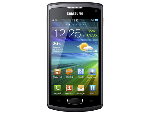 Стильный смартфон Samsung Wave 3 оснащен четырехдюймовым дисплеем Super