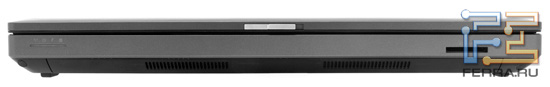 Передний торец HP ProBook 6360b: карт-ридер