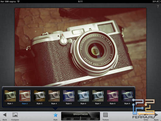 И еще один пример использования Creative Enhancements в Snapseed 1.3