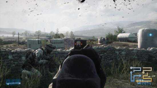 Позиционные бои в кампании Battlefield 3 никто не отменял