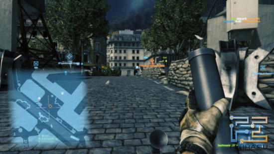 Battlefield 3 - Парижские улочки на карте 