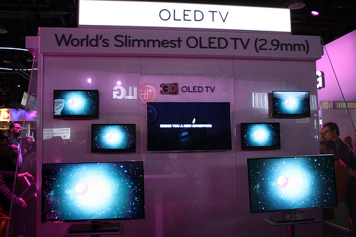 LG OLED TV с CES 2011