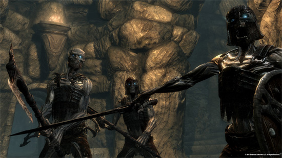 Мертвые в The Elder Scrolls V: Skyrim принципиально не желают лежать смирно и тихо разлагаться