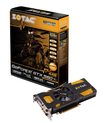ZOTAC GeForce GTX 560 Ti с 448 ядрами CUDA