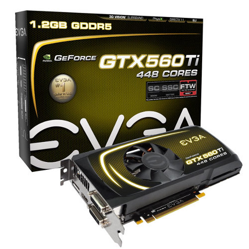 EVGA GeForce GTX 560 Ti FTW