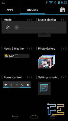 ������� � ������� ���� Galaxy Nexus