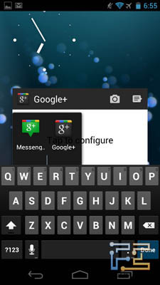 ��������� Google+ � Galaxy Nexus