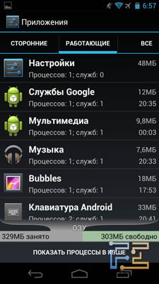 ������ ���������� ���������� �� Galaxy Nexus