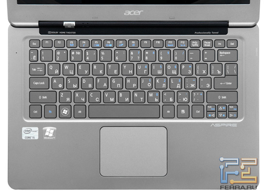 Клавиатура Acer Aspire S3