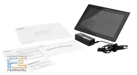�������� �������� Sony Tablet S
