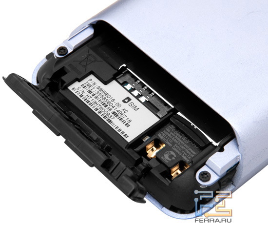 ���������� �����, ���� ���������� � ������ ��� SIM-����� � HTC Salsa