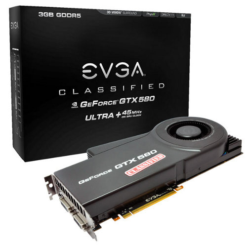 EVGA GeForce GTX 580 Classified Ultra