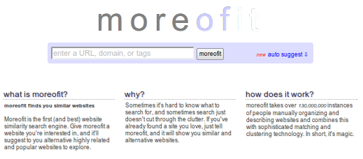Главная страница сайта Moreofit