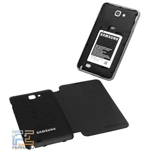 Samsung Galaxy Note и Flip Cover