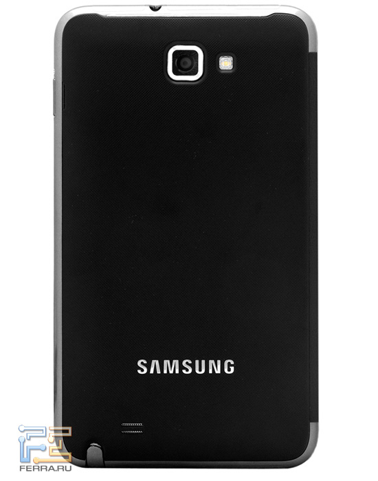 Задняя сторона корпуса Samsung Galaxy Note