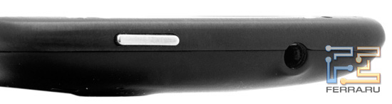 Верхний торец корпуса HTC Sensation XE
