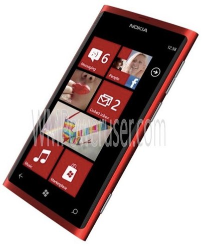Макет Nokia Lumia 900