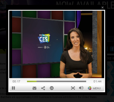 CESTV на сайте CES 2012