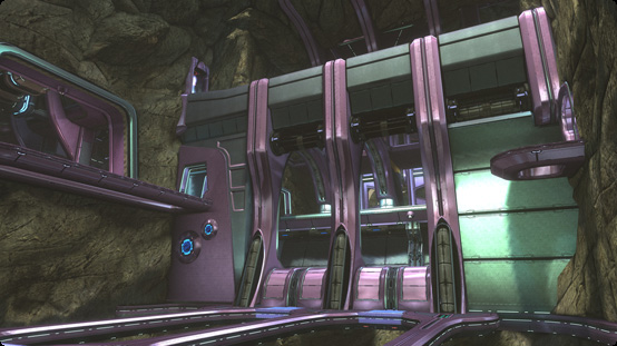 С цветовой палитрой в Halo: Combat Evolved Anniversary иногда встречается перебор