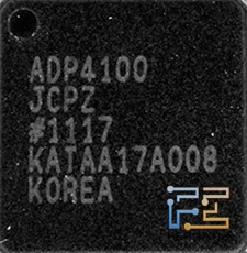 Gigabyte GV-N56GSO-1GI, ШИМ-контроллер ADP4100