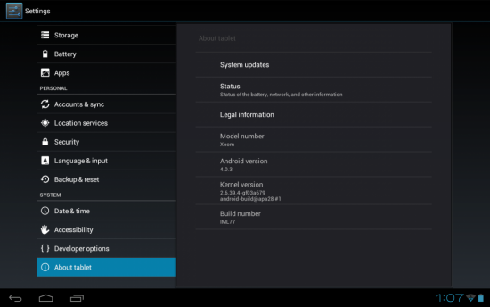 Motorola XOOM