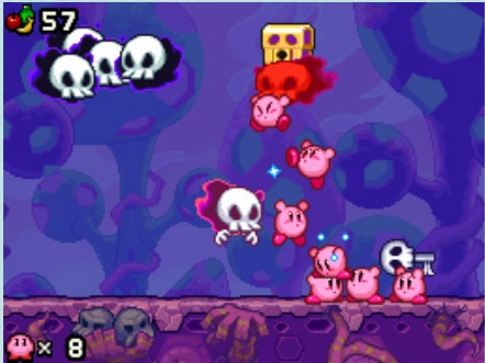Сундуки в Kirby Mass Attack - великая ценность