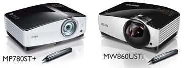 BenQ MP780ST+ и MW860USTi