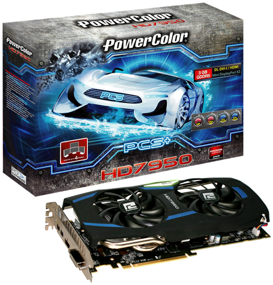  PowerColor PCS+ HD7950 3GB GDDR5