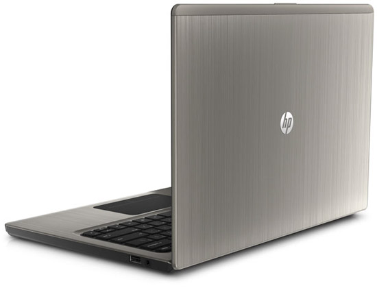 HP Folio 13, вид сзади