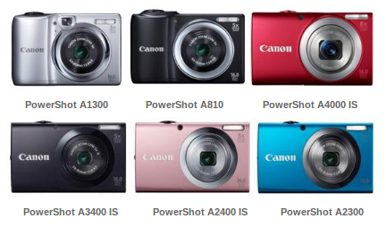 Canon PowerShot серии A 