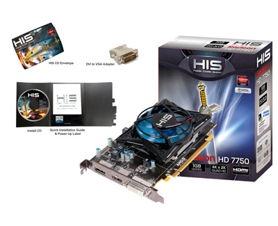 HIS iCooler Radeon HD 7750
