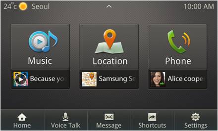 Samsung Car Mode Application
