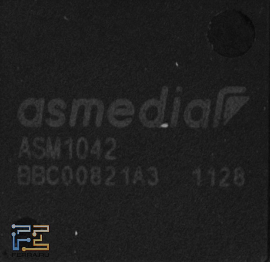 USB 3.0 контроллер Asmedia ASM1042