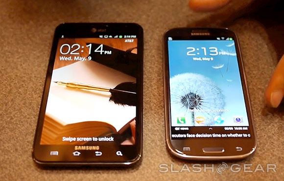 Samsung Galaxy S III и Samsung Galaxy Note