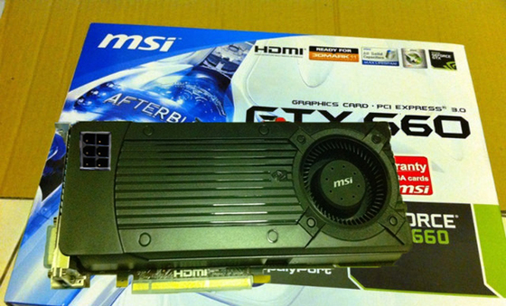 Якобы MSI GeForce GTX 660