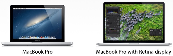 MacBook Pro  MacBook Pro Retina
