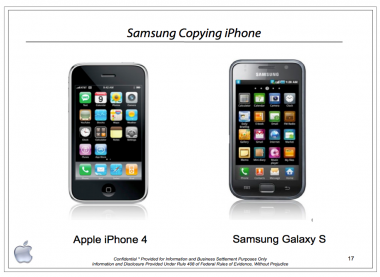 Samsung Galaxy S  iPhone 4