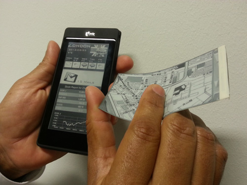 Прототип LCD и E-ink