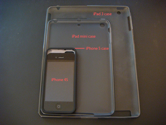   iPad, iPad mini, iPhone 4S  iPhone 5