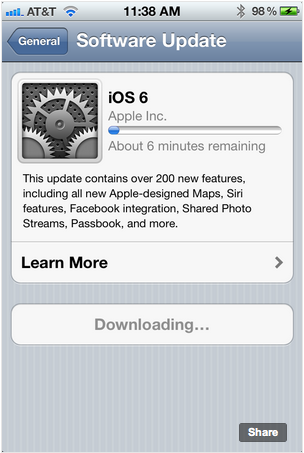 Apple  iOS 6