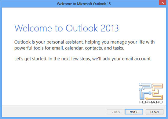      Outlook 2013