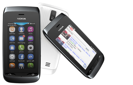 Nokia Asha 309 позиционируется как телефон на все случаи жизни