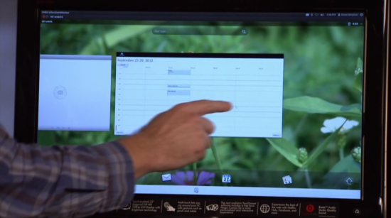 Демонстрация на HP TouchPad