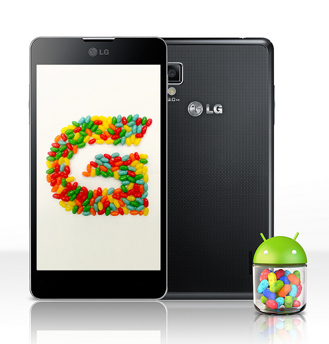 Android 4.1 Jelly Bean. Что касается гибридных смартфонов LG Optimus Vu и