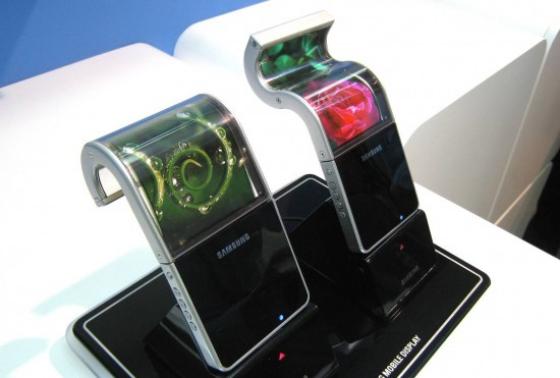 Гибкие AMOLED Samsung