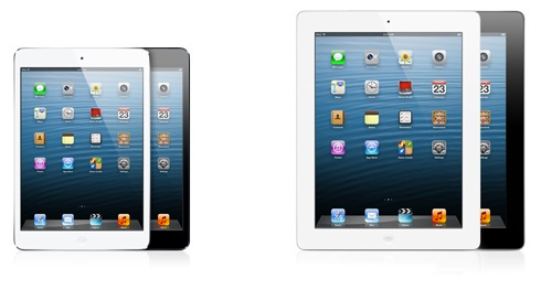 iPad mini и iPad 4