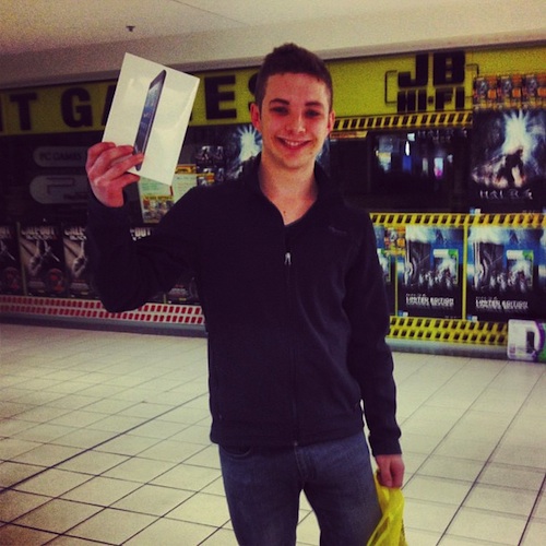 Один из первых покупателей