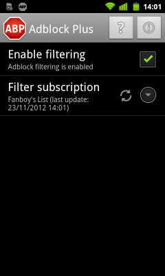 Adblock Plus для Android