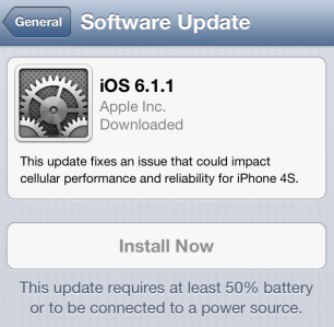 iOS 6.1.1